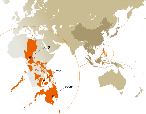 フィリピン共和国 地図